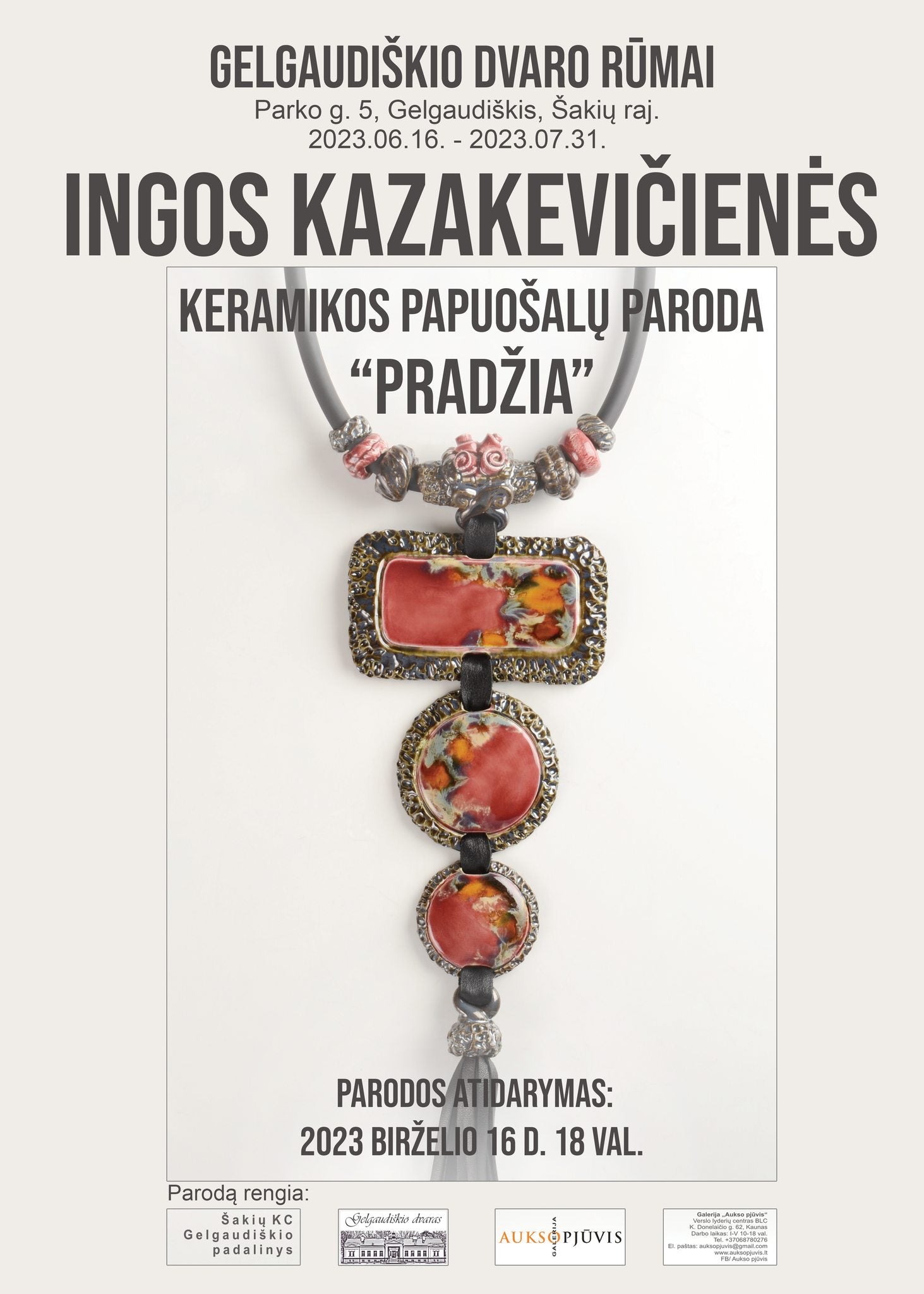 Personalinė paroda "PRADŽIA"