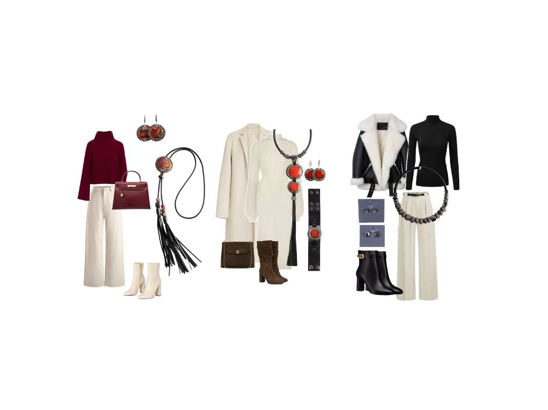 Mano papuošalai pagal metų laikus. Kuri spalva ir modelis labiausiai tinka žiemai?