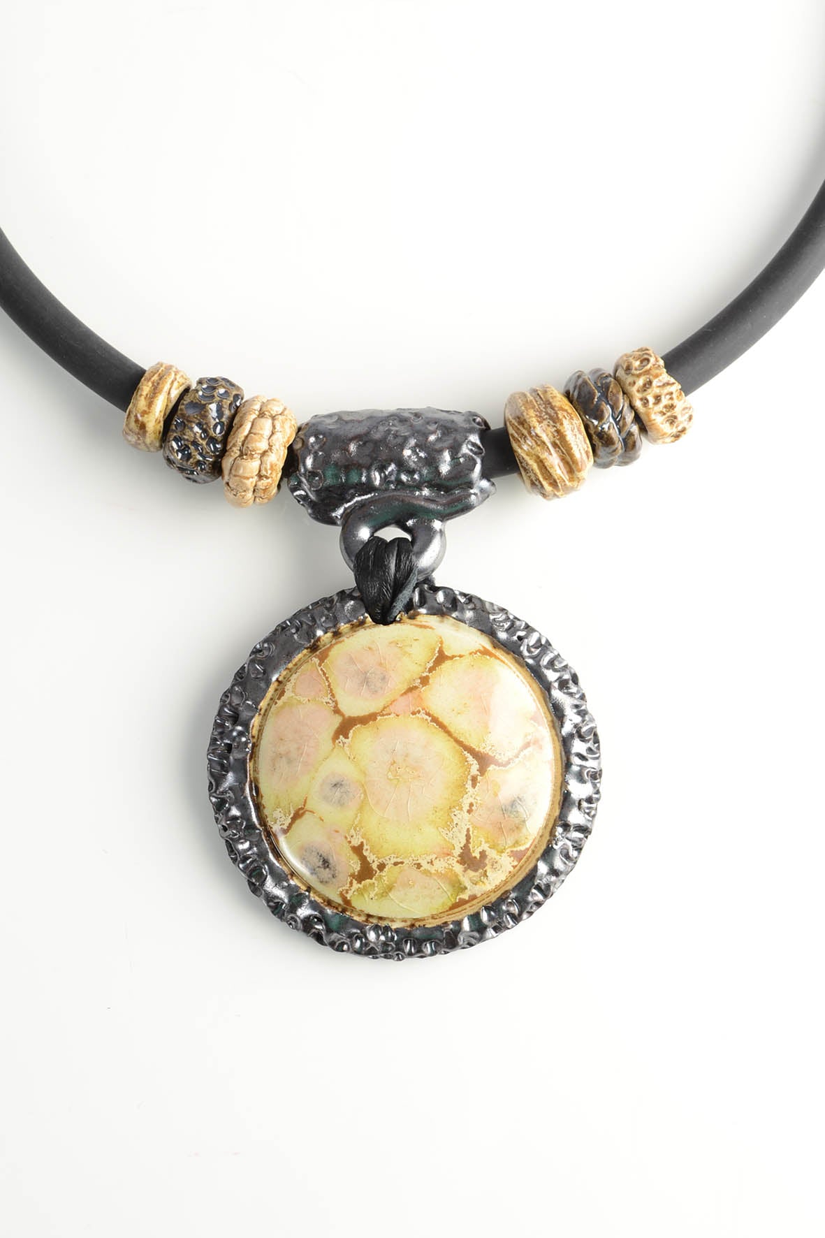 Beige, Cream Necklace for Women