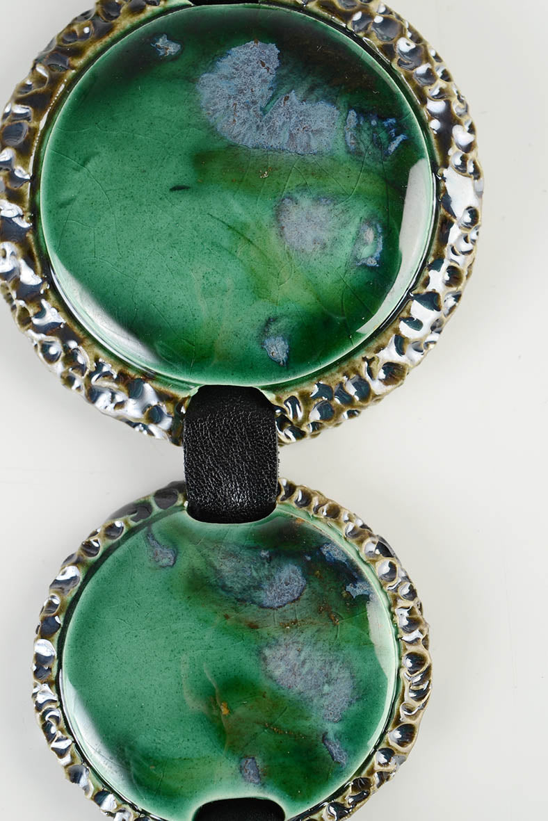 Big Green Necklace for Women