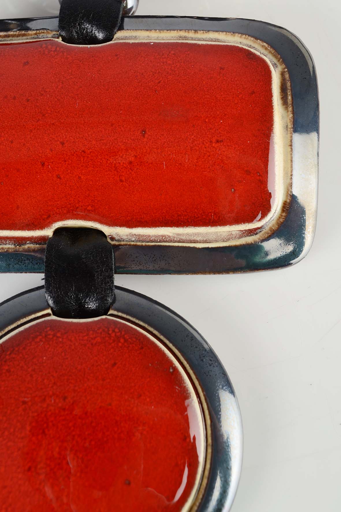 Big Red Pendant Necklace