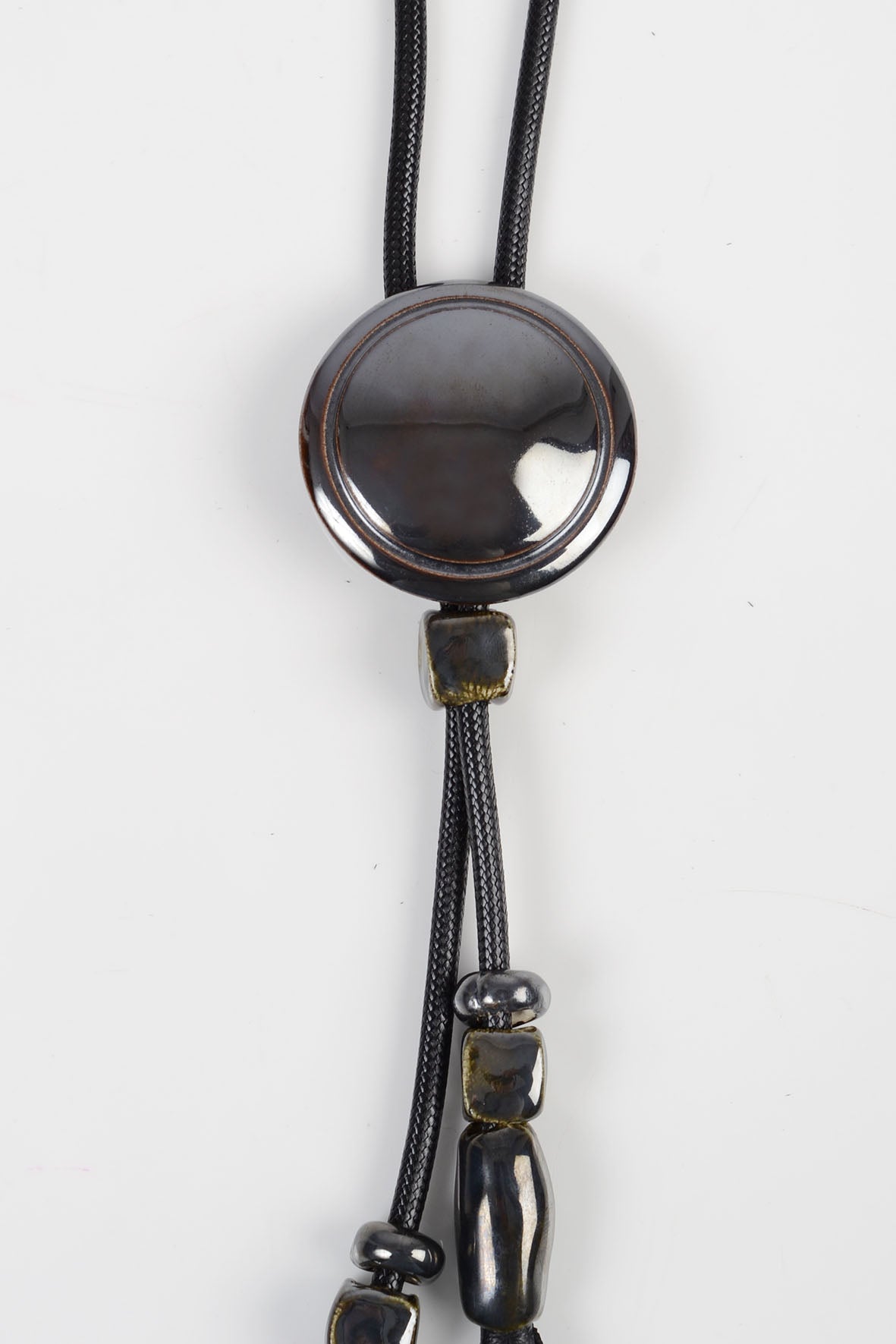 Black Tassel Necklace