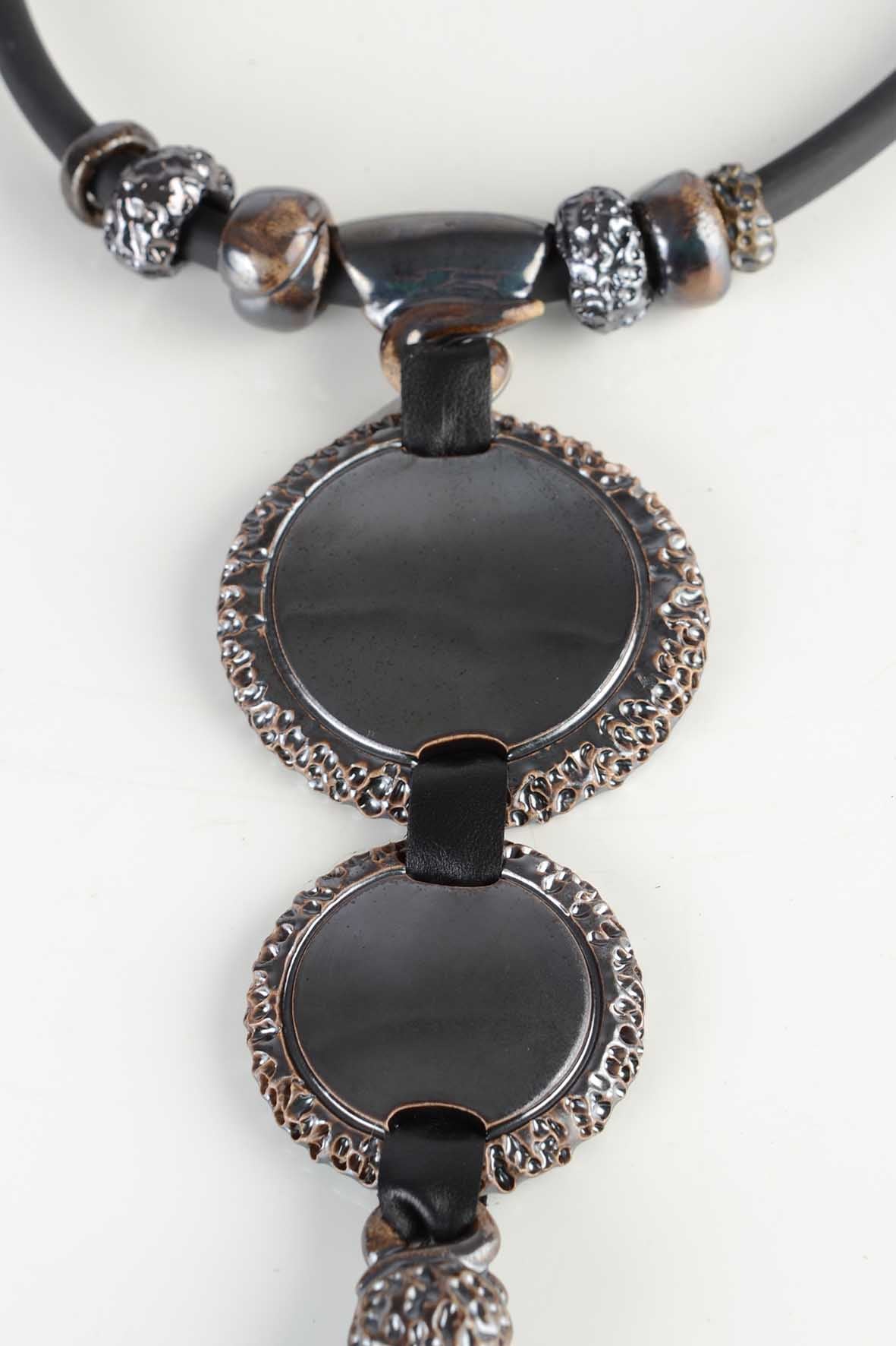 Black Tassel Necklace