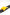 Bright Yellow Ceramic Bracelet for Women