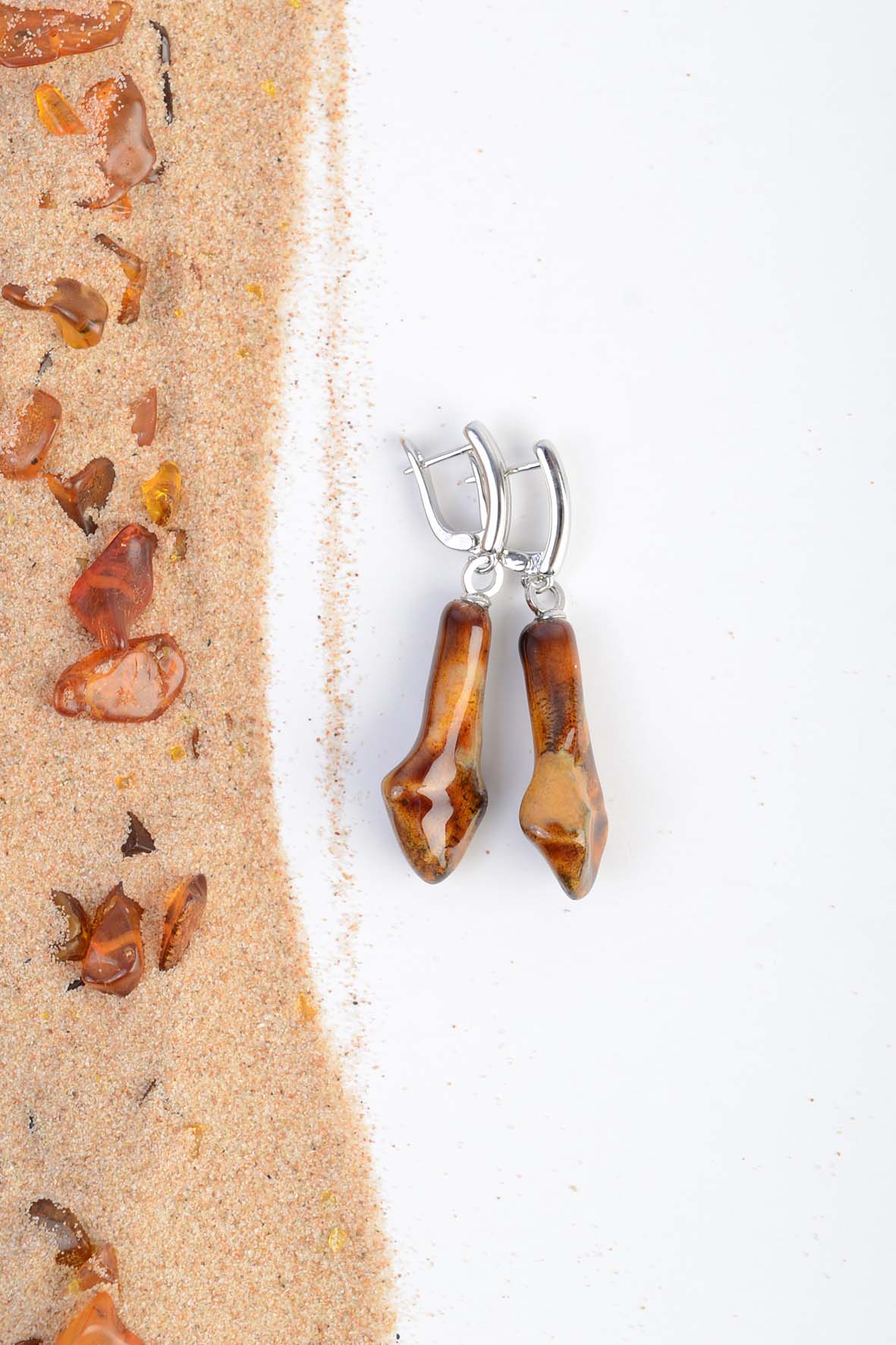 Brown Earthy Jewelry Earrings