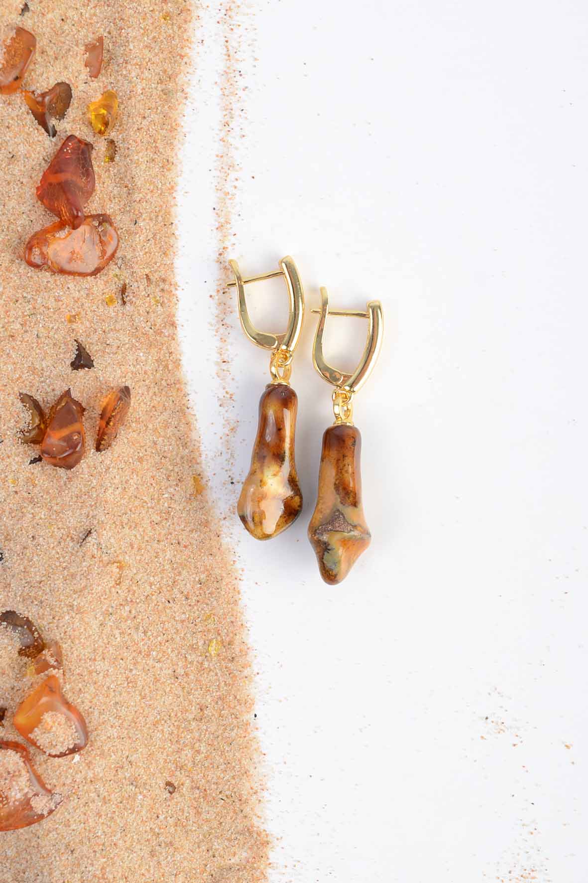 Brown Earthy Jewelry Earrings