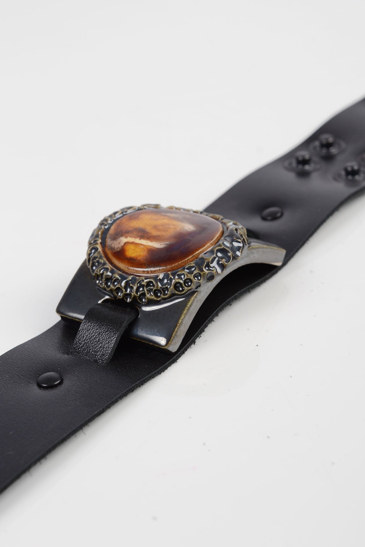 Brown Statement Bracelet