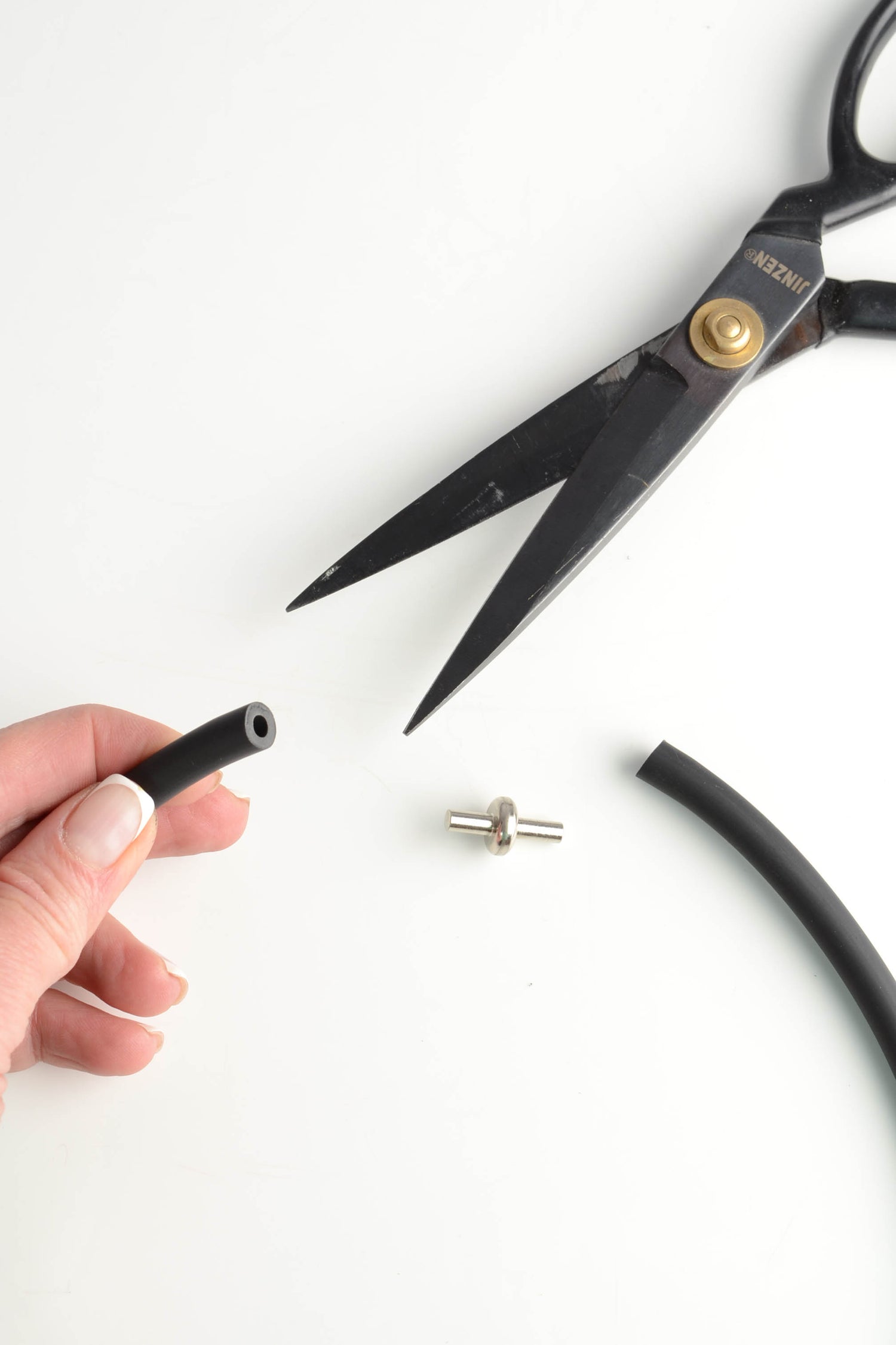 White Ceramic Statement Necklace for Women