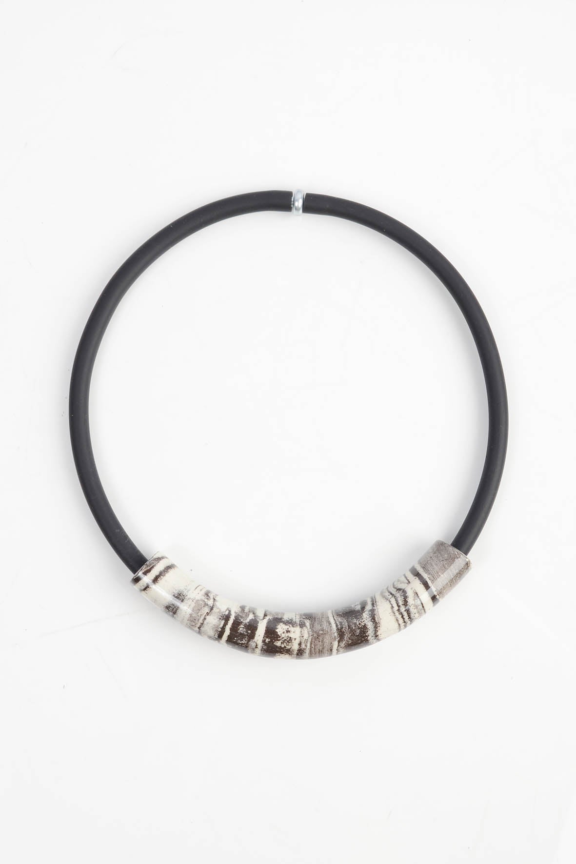 Large Marble-Look Necklace