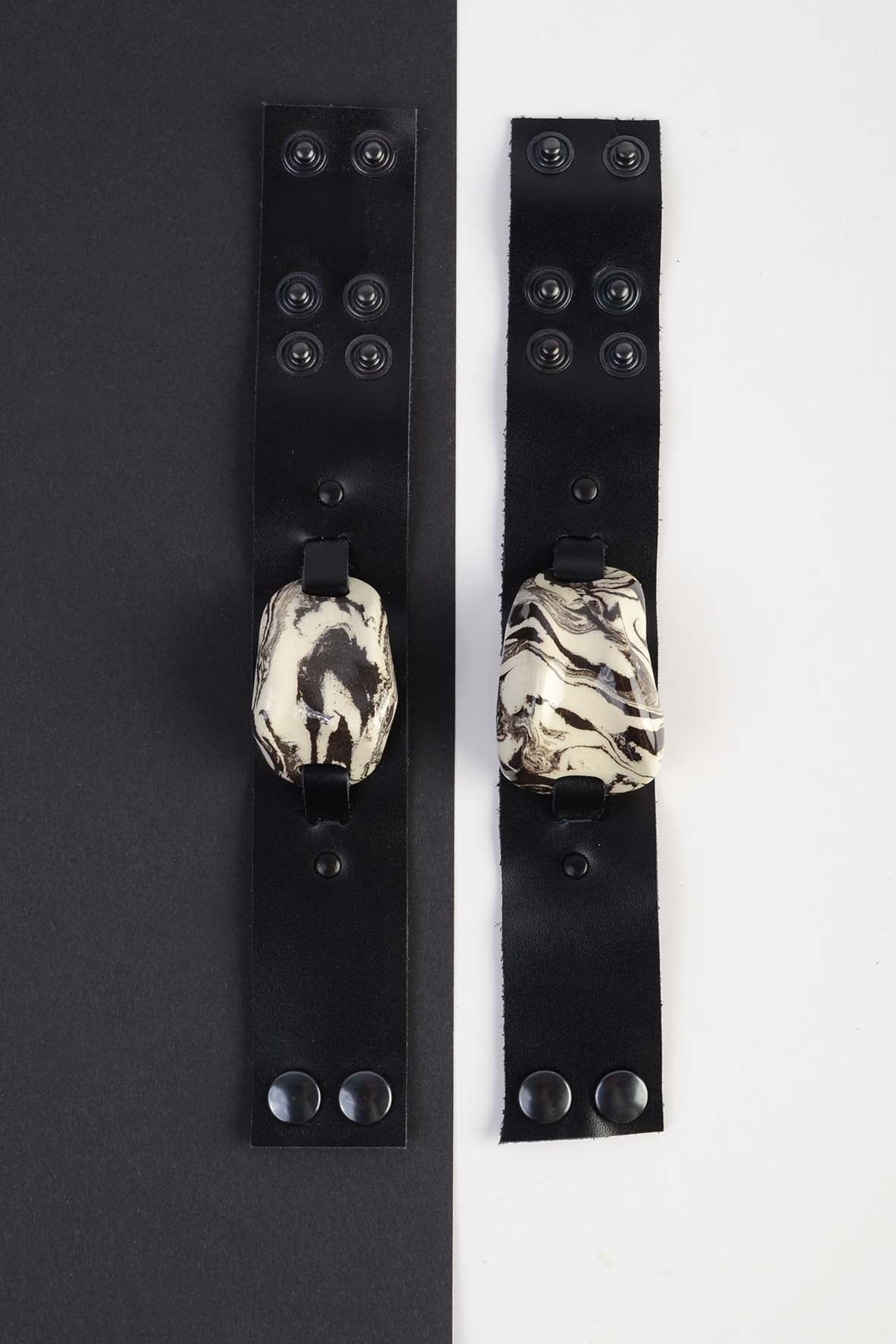 Ethical Slow Fashion Leather Bracelet
