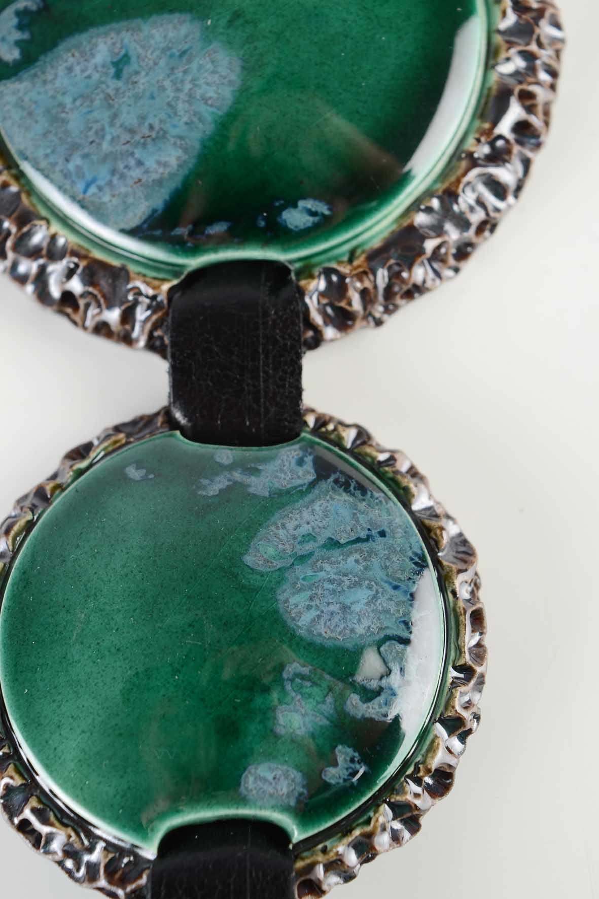 Extra Big Necklace For Women Bright Green