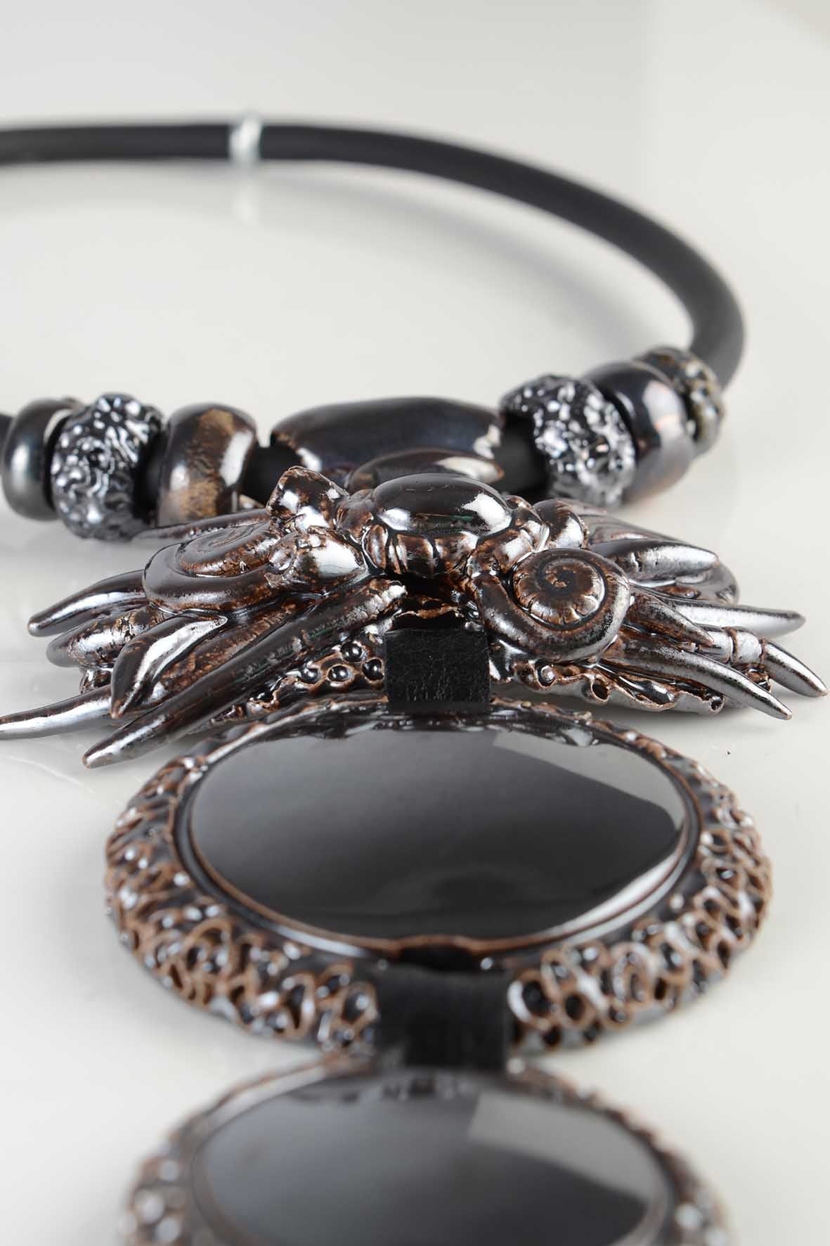 Extremely Long Black Necklace