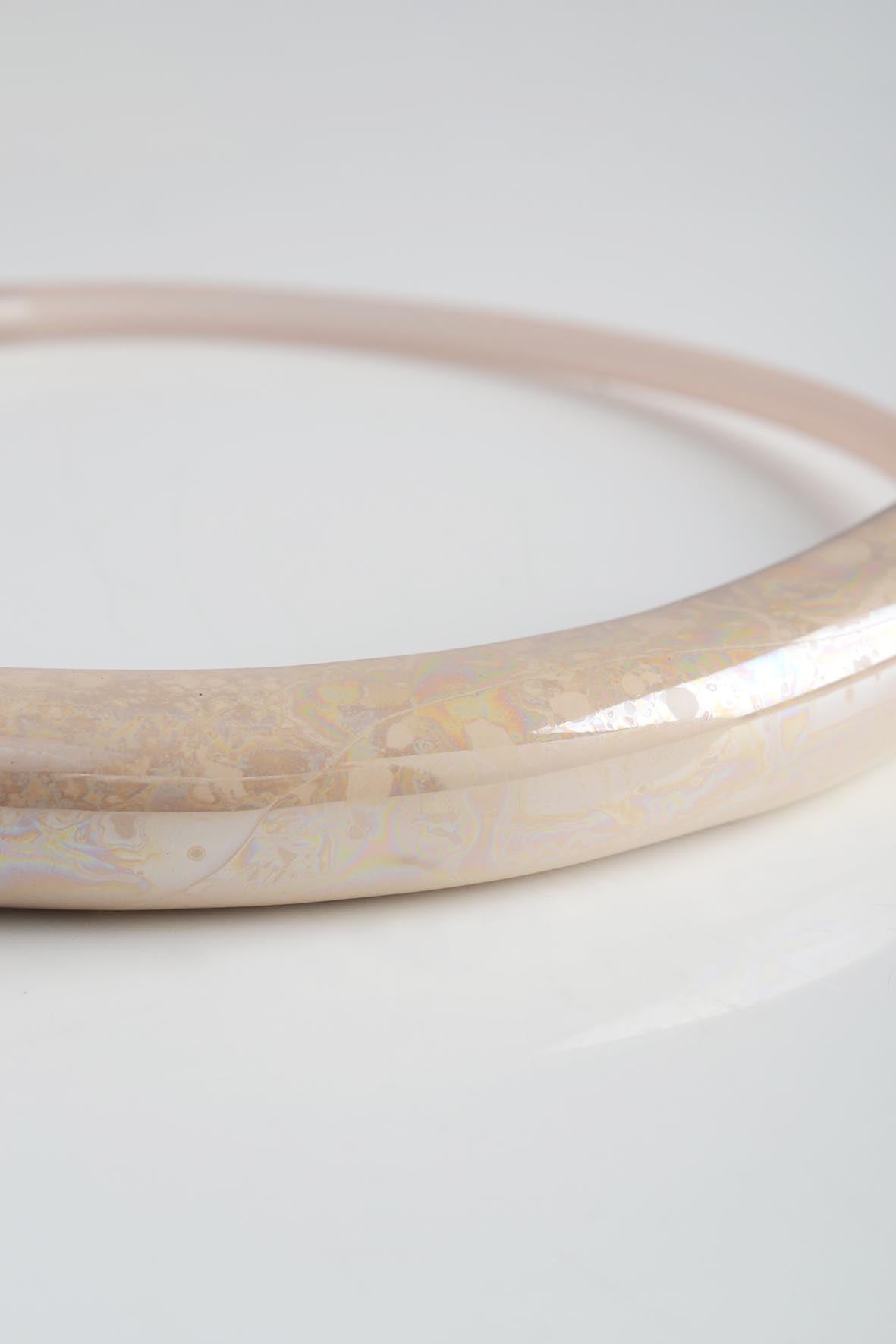 Luxury Cream Ceramic Collar Necklace for Women