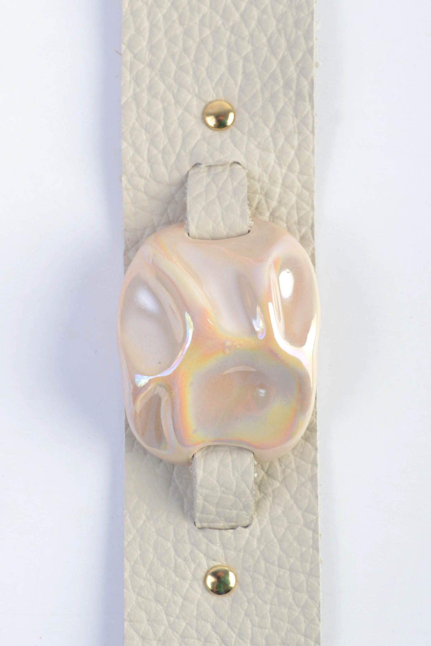 Nude Natural Leather Bracelet For Women
