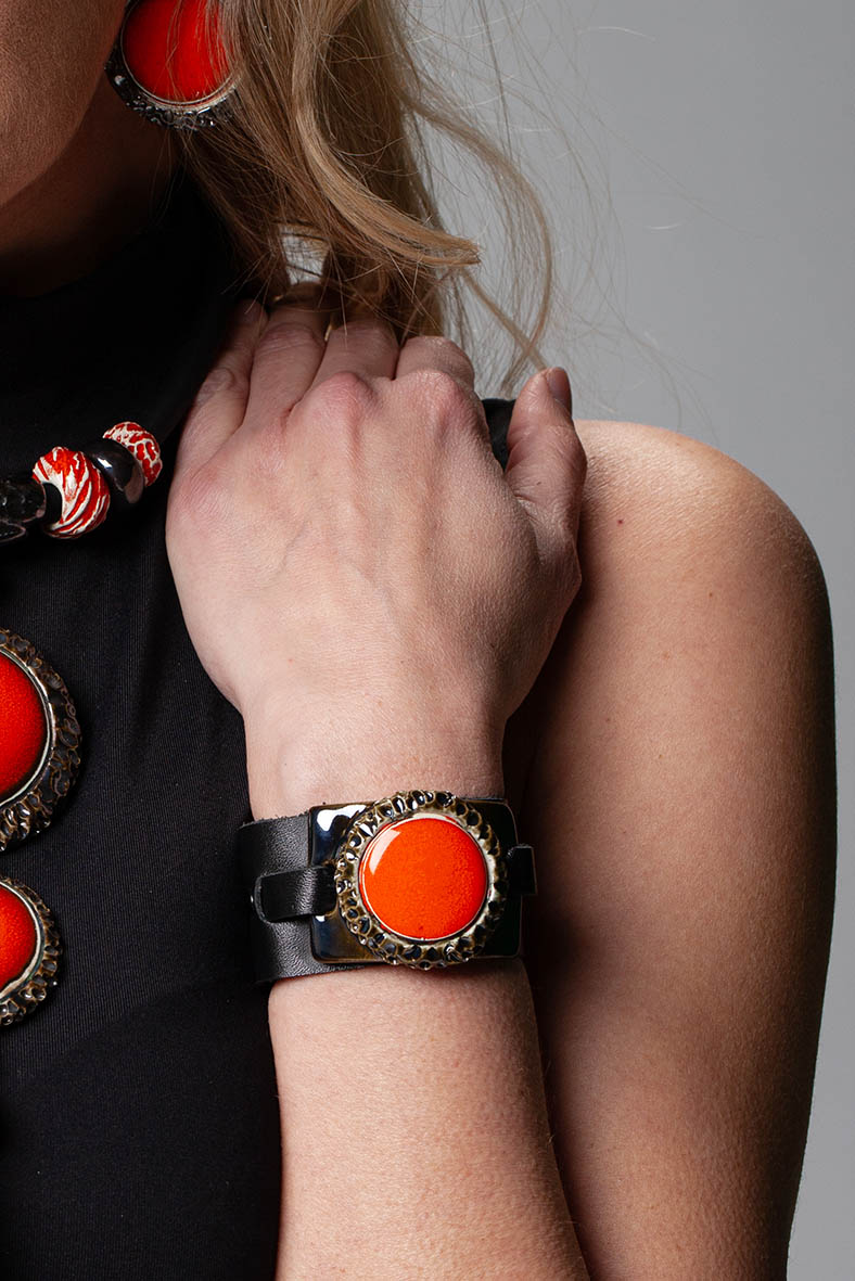 Orange Bracelet Womens