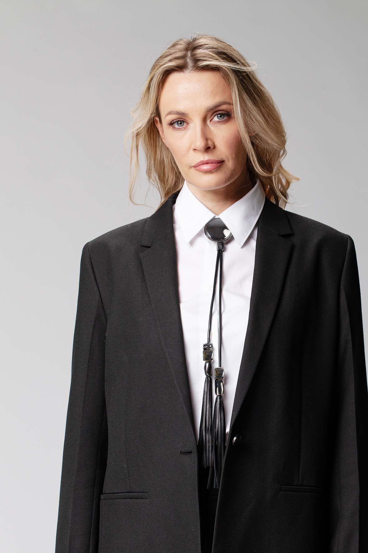 Black Tassel Necklace