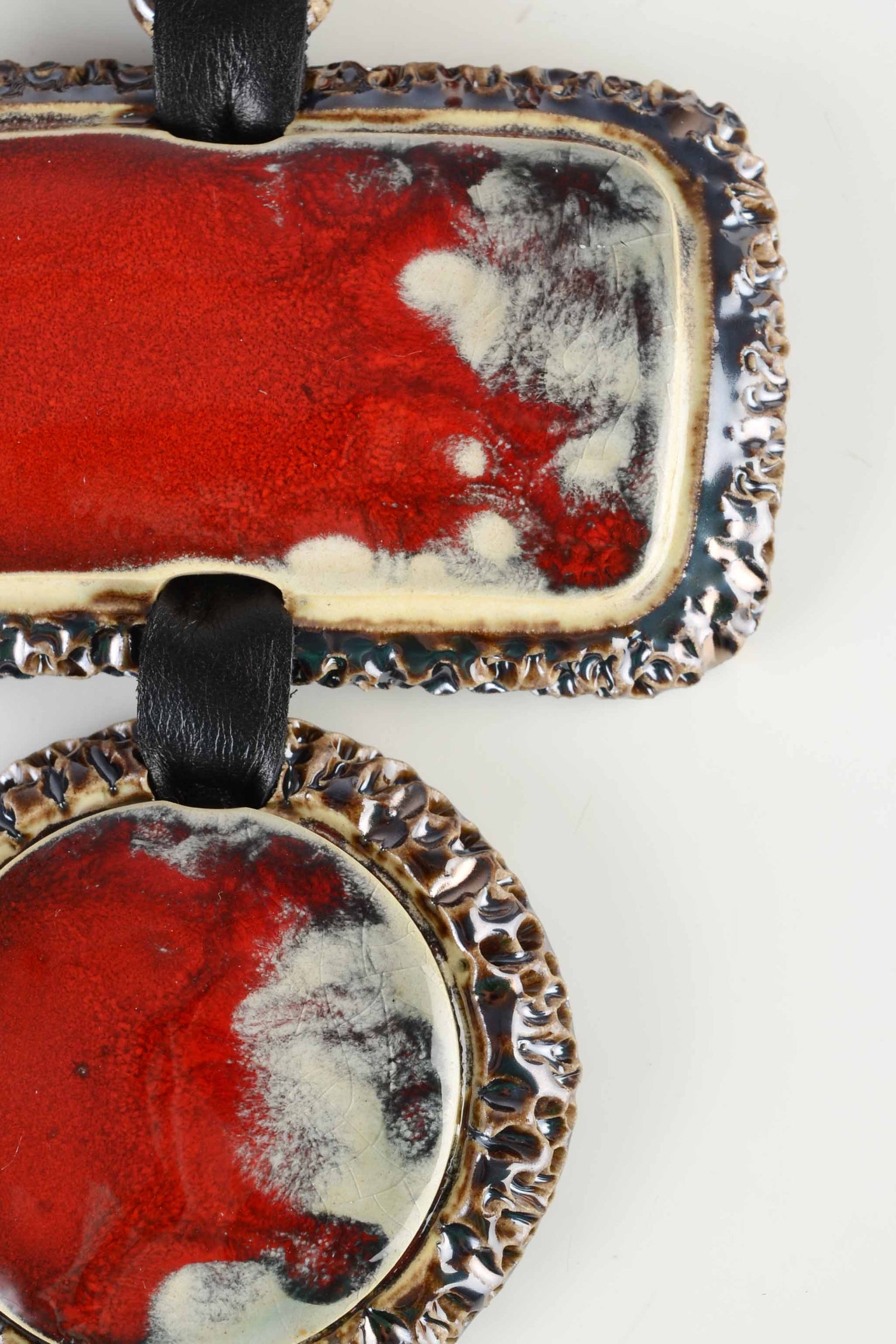 Red Large Statement Necklace