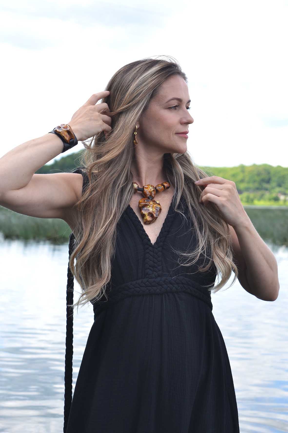 Brown Earthy Jewelry Earrings