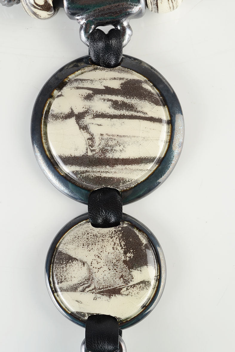 Spectacular Necklace Black & White