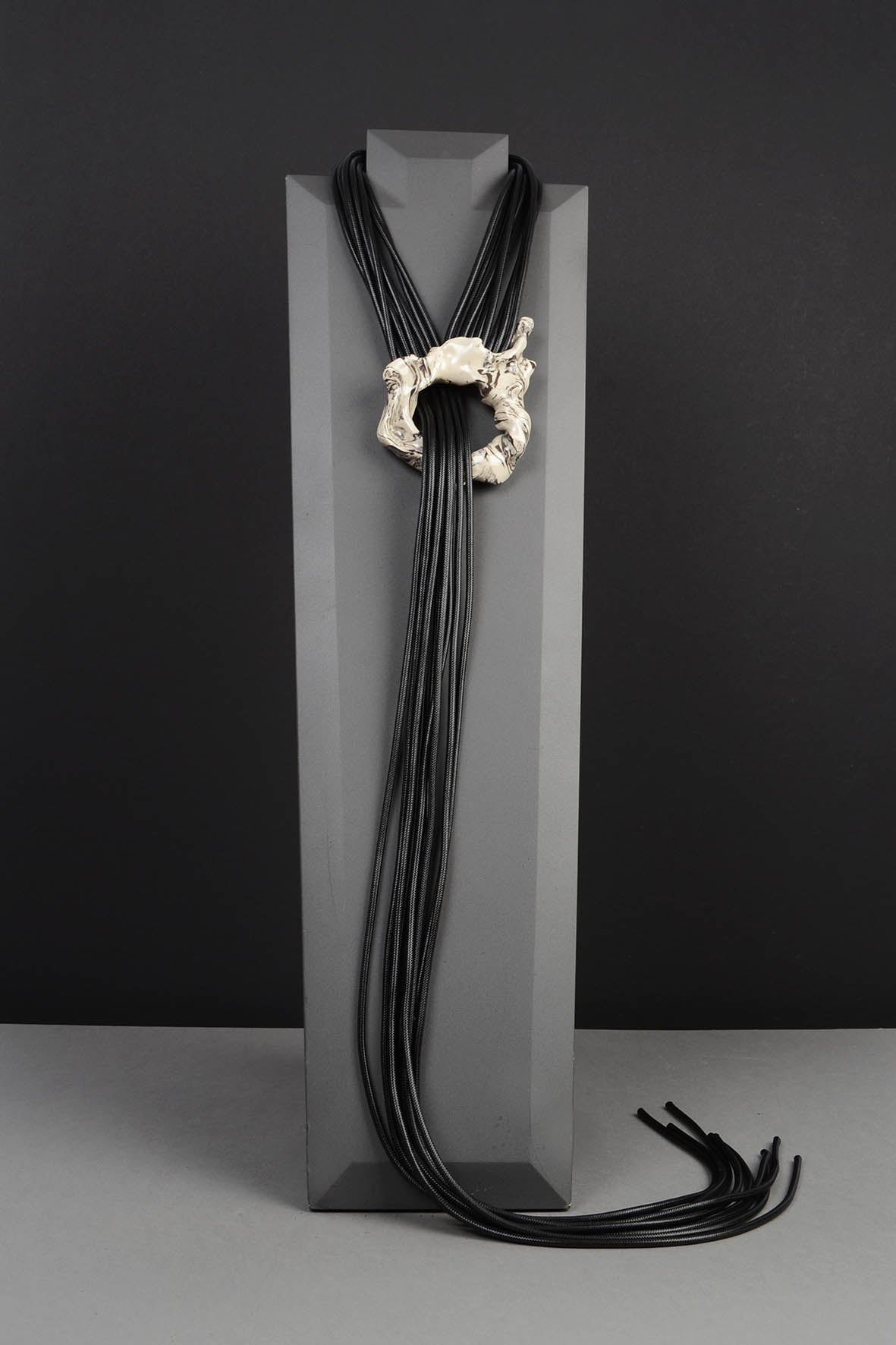 Transformable Long Wrap Necklace ing-ring