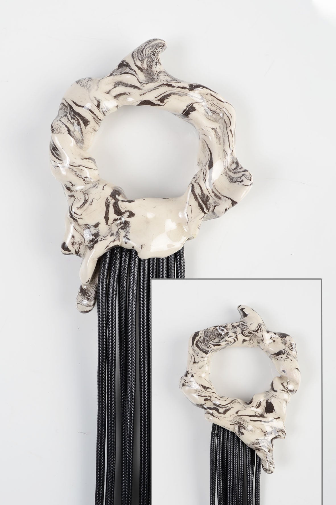 Transformable Long Wrap Necklace ing-ring