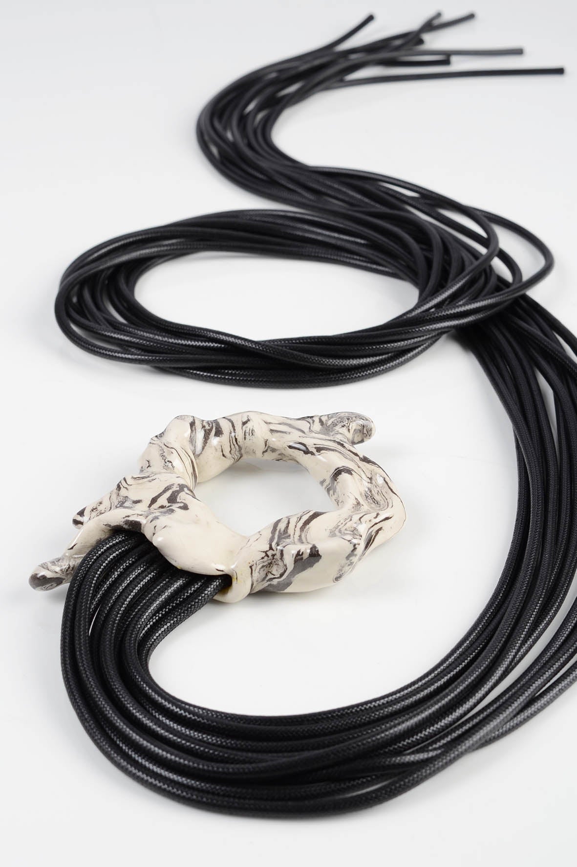 Transformable Long Wrap Necklace ing-ring