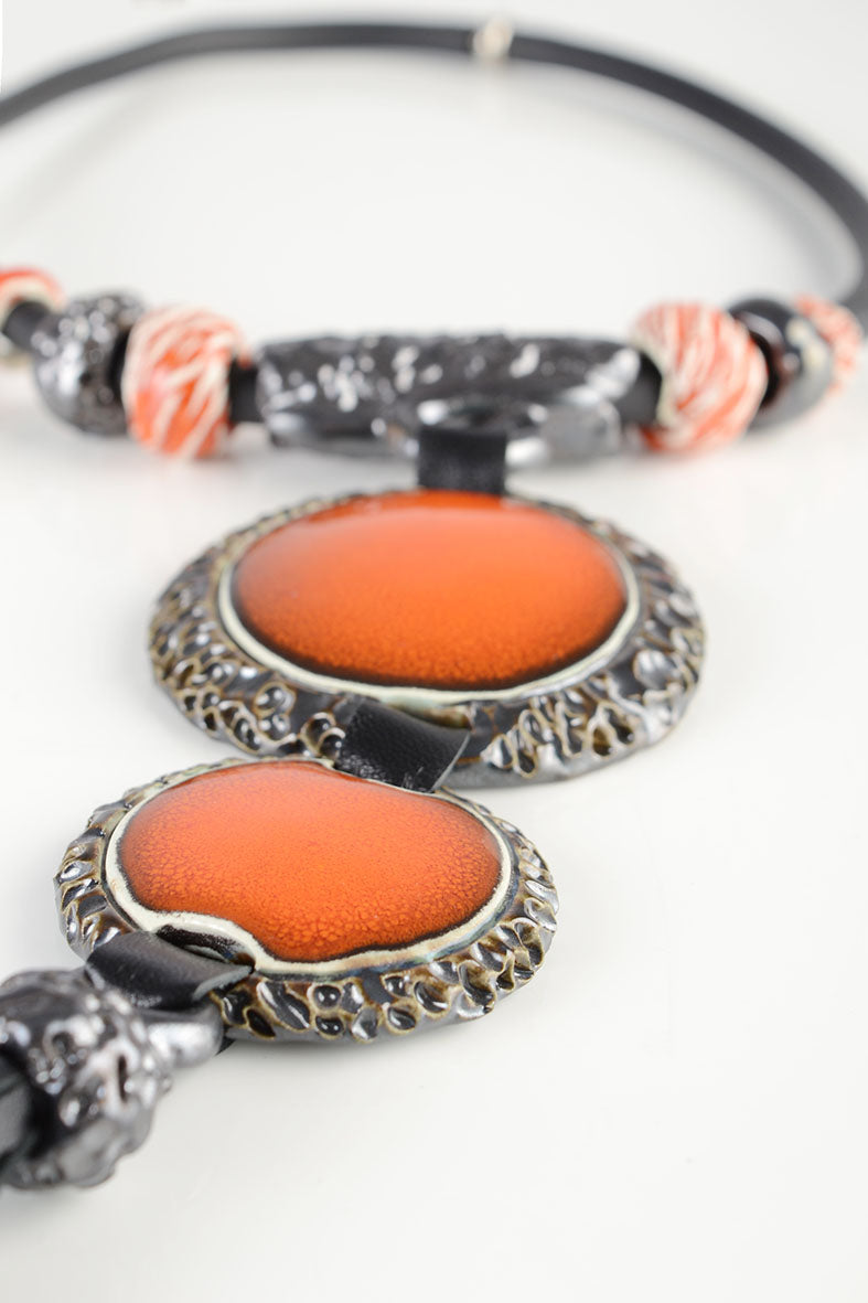 Unique Statement Necklaces Orange
