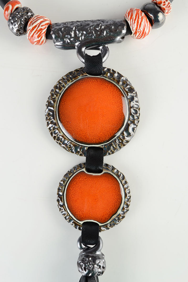 Unique Statement Necklaces Orange