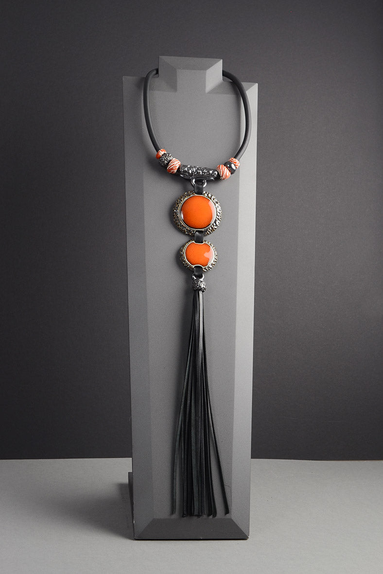 Unique Statement Necklaces Orange
