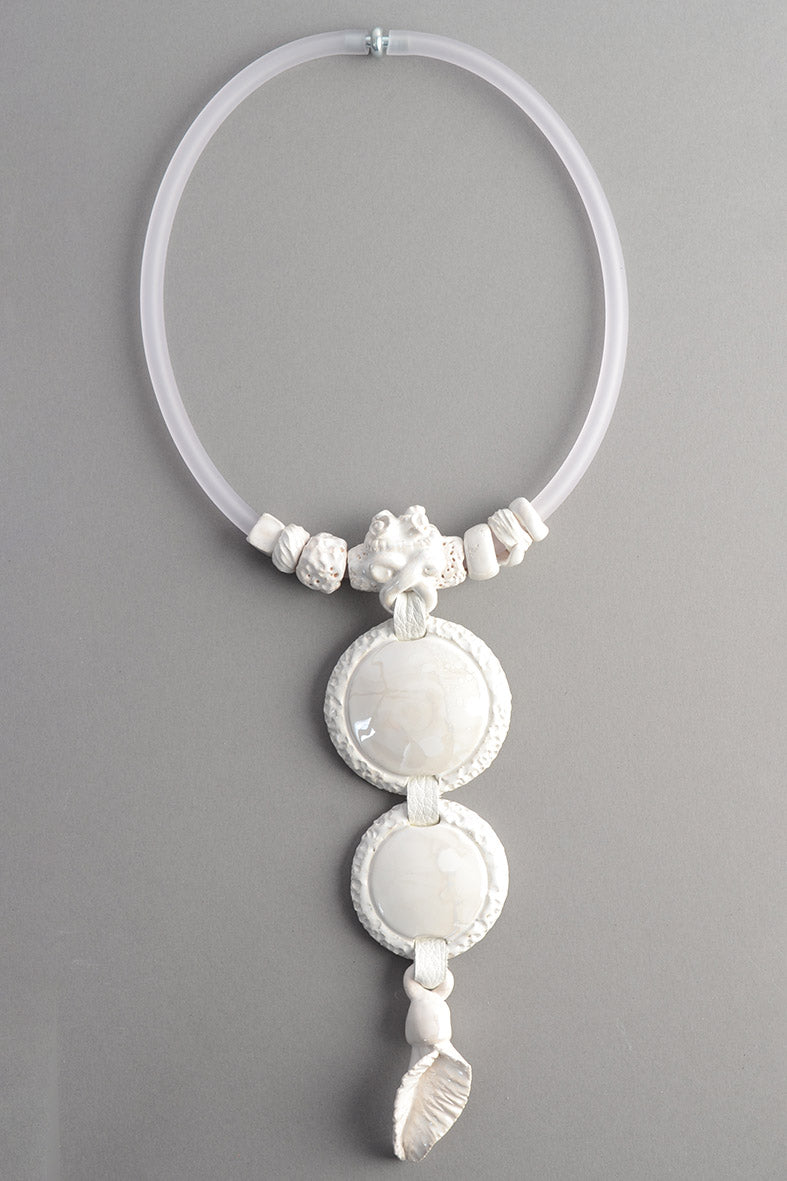 White Necklace for Wedding or Celebrations