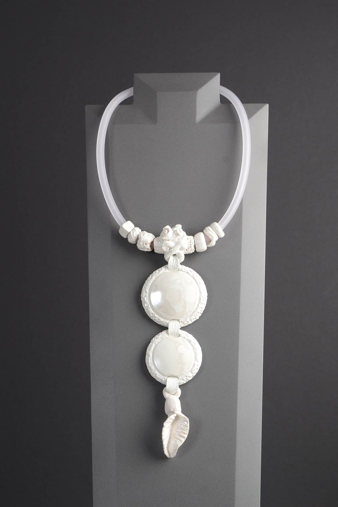White Necklace for Wedding or Celebrations